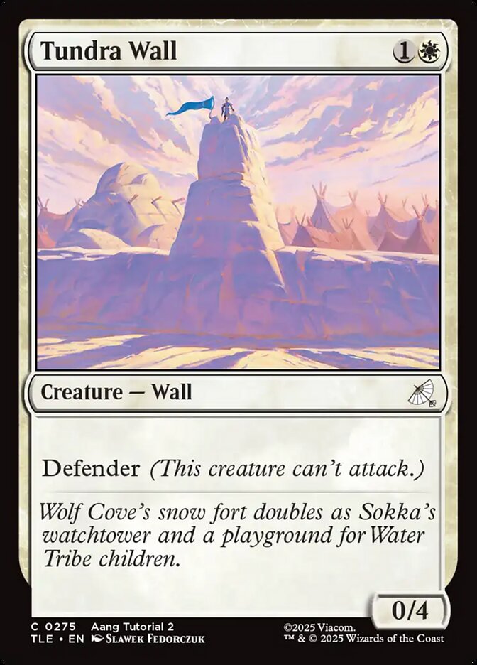Tundra Wall 275 (Avatar: The Last Airbender: Eternal-Legal)  | Good Games Adelaide SA