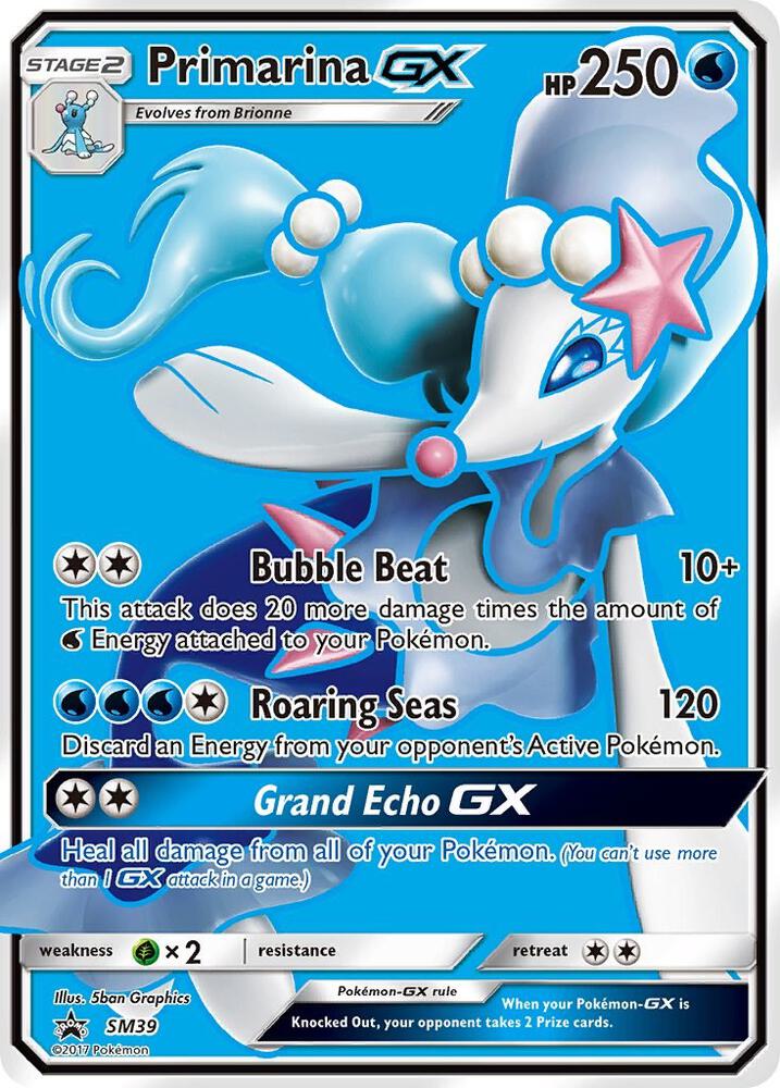 Primarina GX SM39 (SM Promos)  - Holofoil | Good Games Adelaide SA
