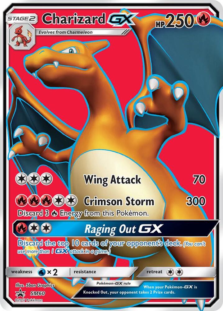 Charizard GX SM60 SM60 (SM Promos)  - Holofoil | Good Games Adelaide SA