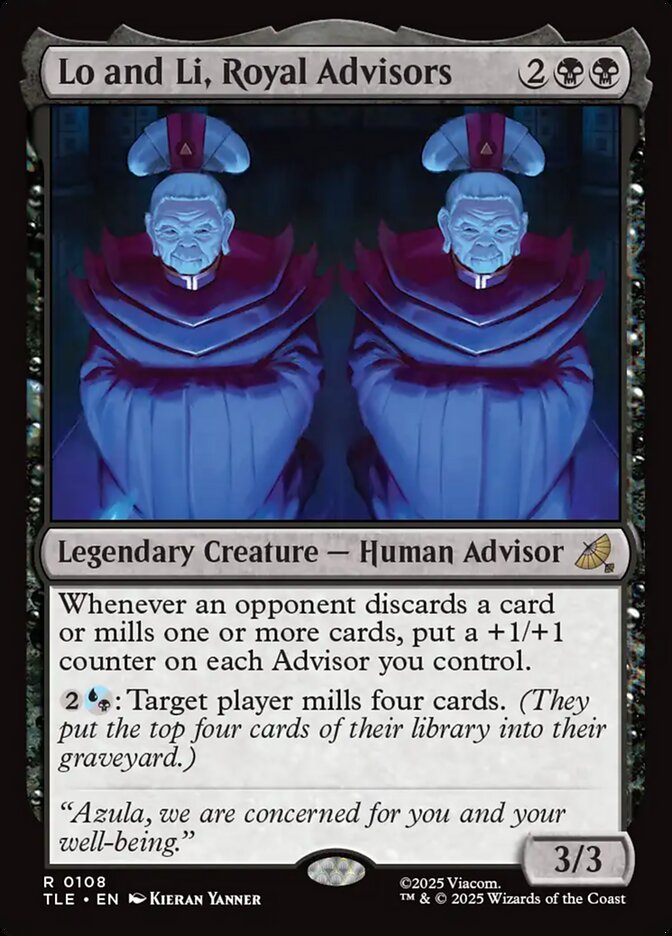 Lo and Li, Royal Advisors 108 (Avatar: The Last Airbender: Eternal-Legal)  | Good Games Adelaide SA