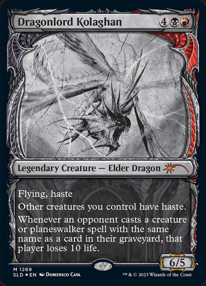 Dragonlord Kolaghan 1269 (Secret Lair Drop Series)  - Foil | Good Games Adelaide SA