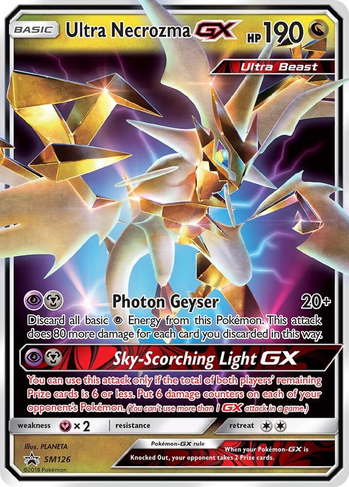 Ultra Necrozma GX SM126 (SM Promos)  - Holofoil | Good Games Adelaide SA