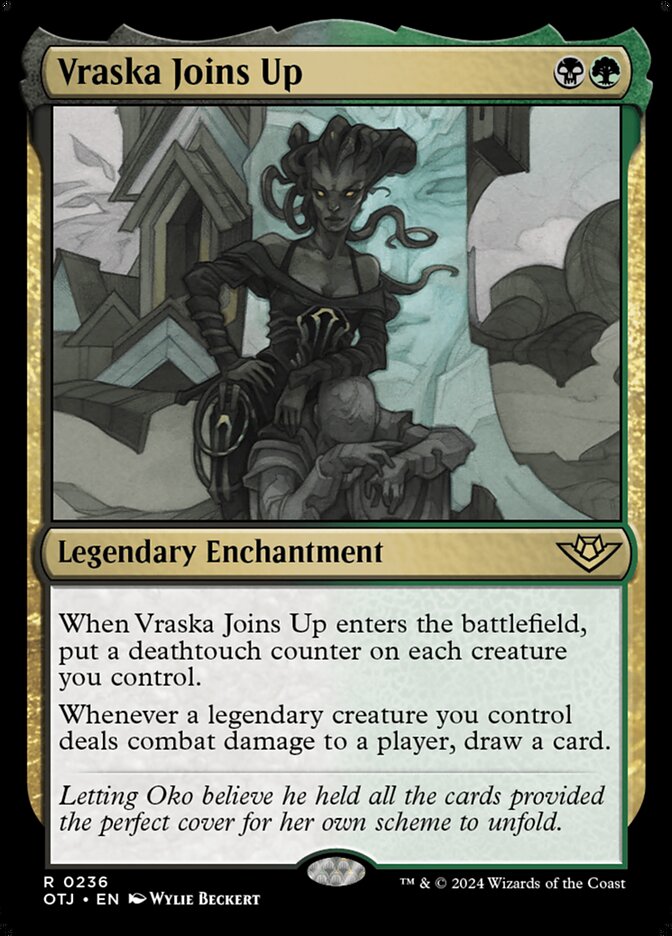 Vraska Joins Up 236/286 (Outlaws of Thunder Junction)  | Good Games Adelaide SA