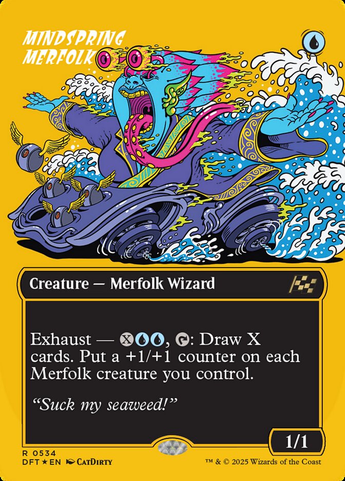 Mindspring Merfolk 534 (Aetherdrift)  - Foil | Good Games Adelaide SA
