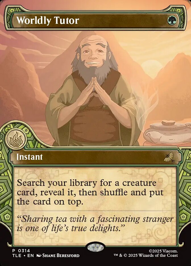 Worldly Tutor 314 (Avatar: The Last Airbender: Eternal-Legal)  | Good Games Adelaide SA