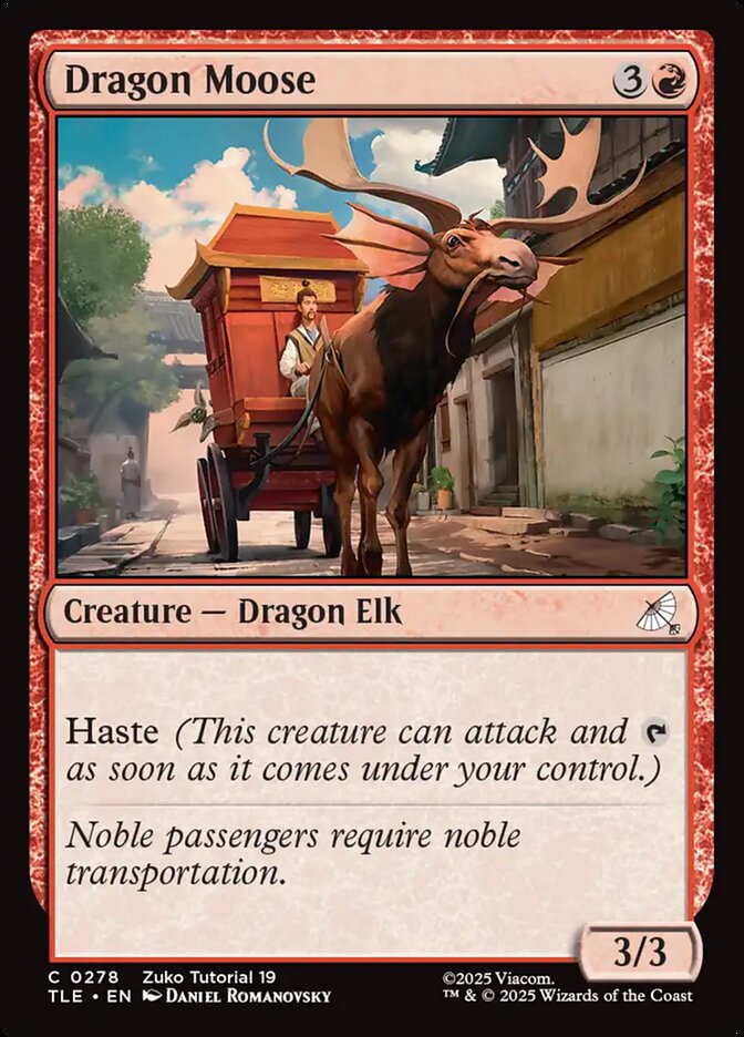 Dragon Moose 278 (Avatar: The Last Airbender: Eternal-Legal)  | Good Games Adelaide SA