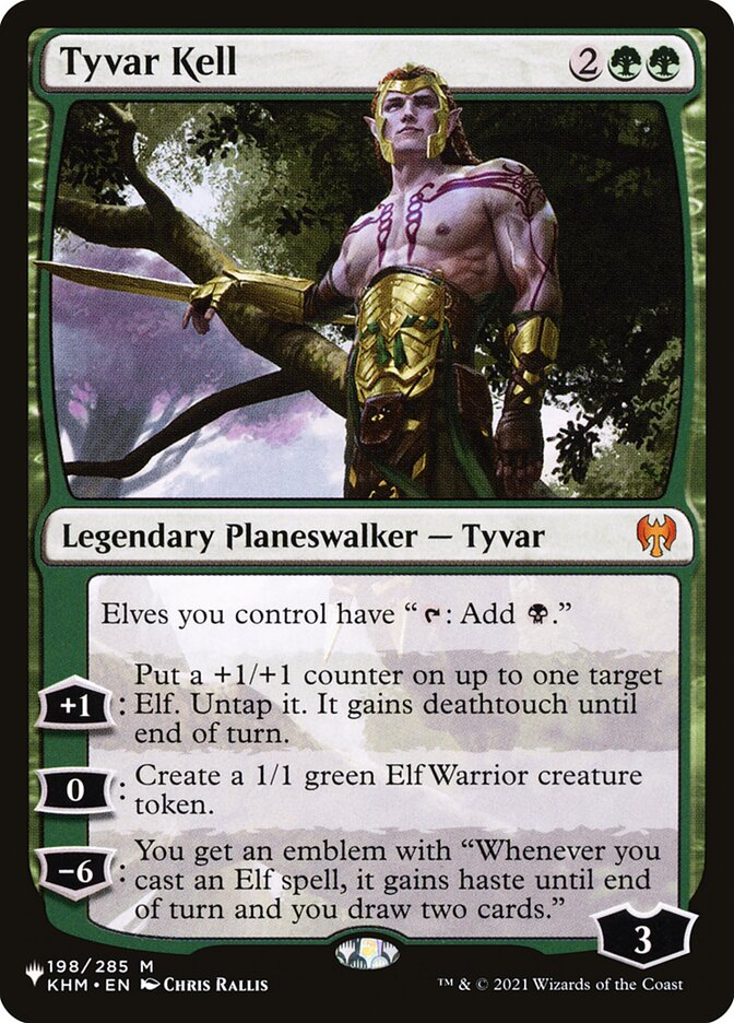 Tyvar Kell 198/285 (The List Reprints)  | Good Games Adelaide SA