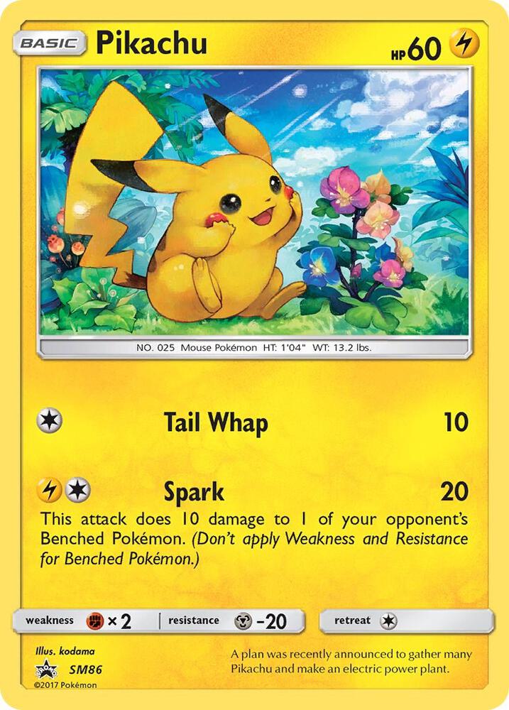 Pikachu SM86 (SM Promos)  - Holofoil | Good Games Adelaide SA