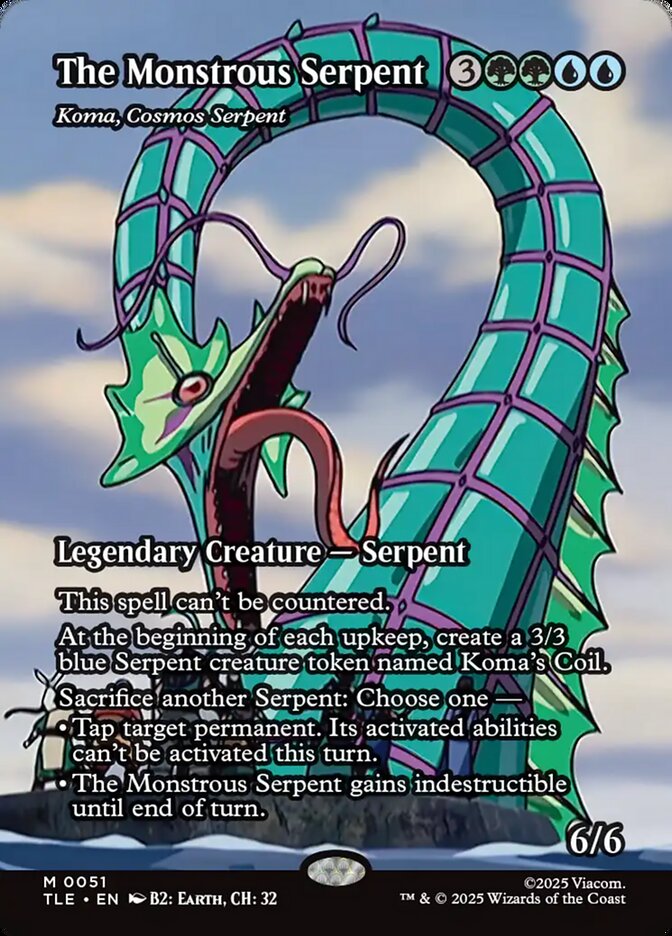 Koma, Cosmos Serpent 51 (Avatar: The Last Airbender: Eternal-Legal)  | Good Games Adelaide SA
