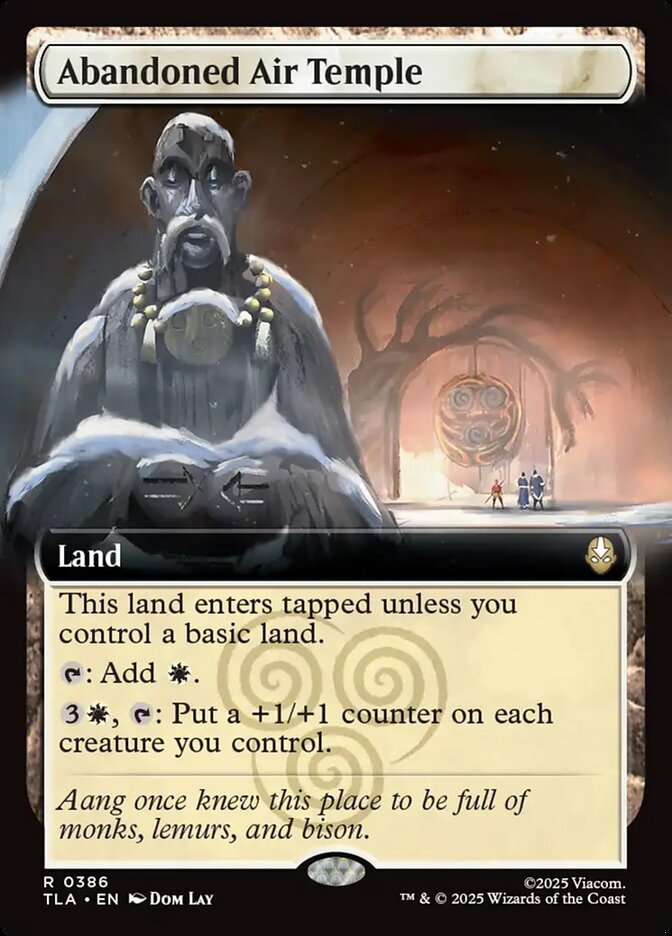 Abandoned Air Temple  386/286 (Avatar: The Last Airbender)  - Extended Art | Good Games Adelaide SA