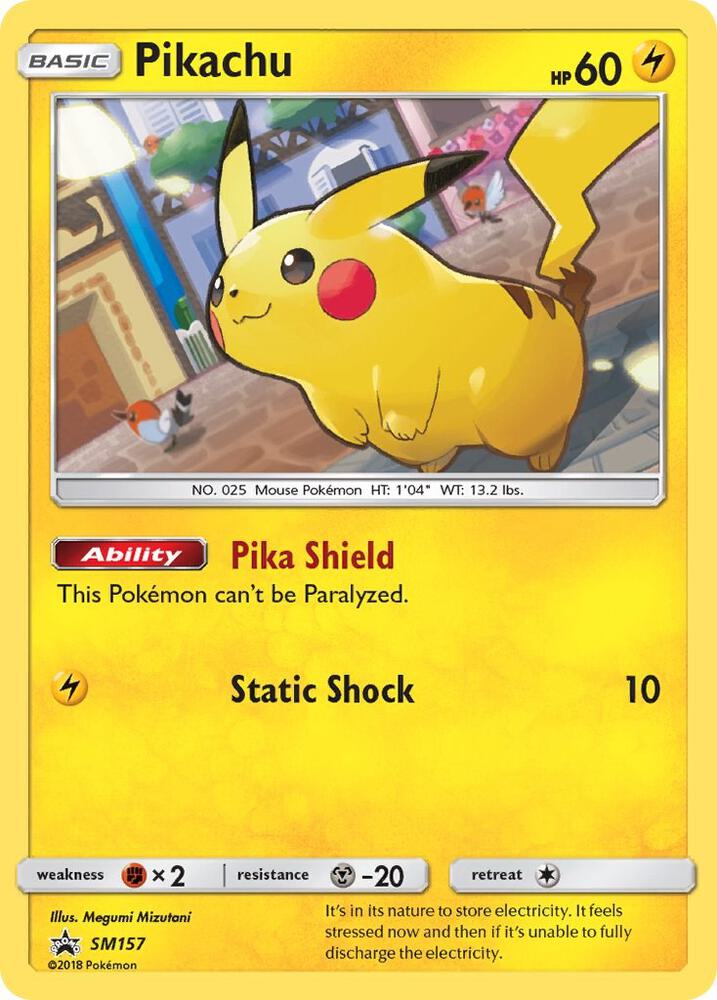 Pikachu SM157 (SM Promos)  - Holofoil | Good Games Adelaide SA