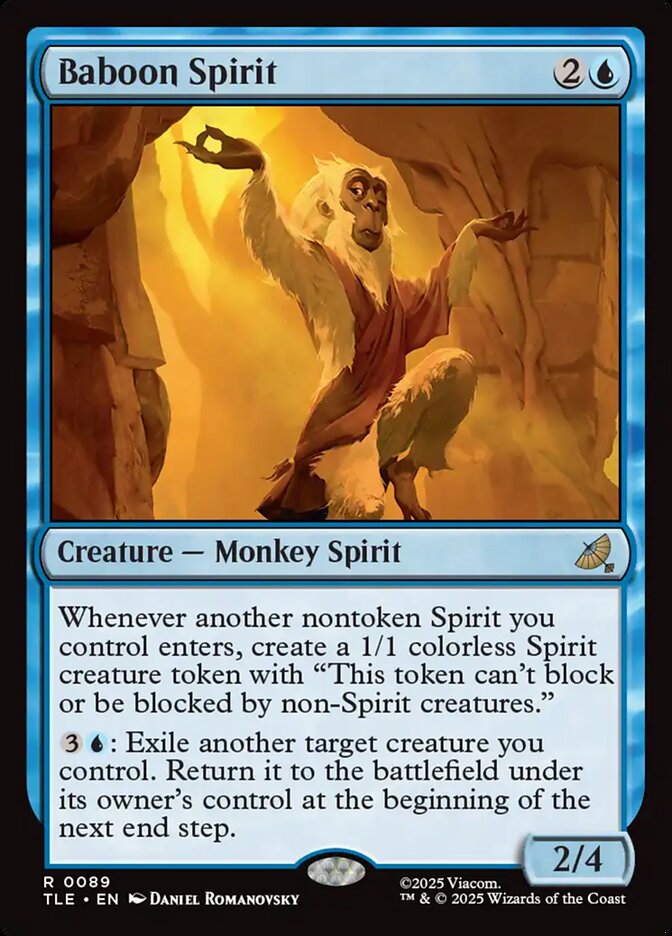 Baboon Spirit 89 (Avatar: The Last Airbender: Eternal-Legal)  - Foil | Good Games Adelaide SA