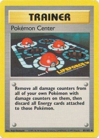 Pokemon Center 085/102 (Base Set)  | Good Games Adelaide SA