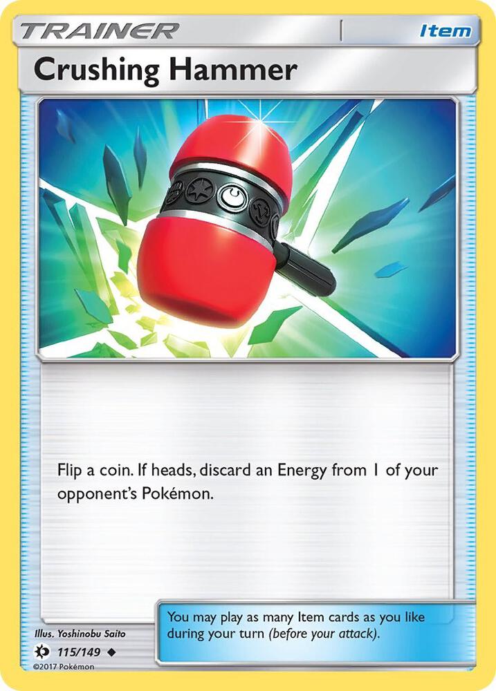 Crushing Hammer 115/149 (SM Base Set)  | Good Games Adelaide SA