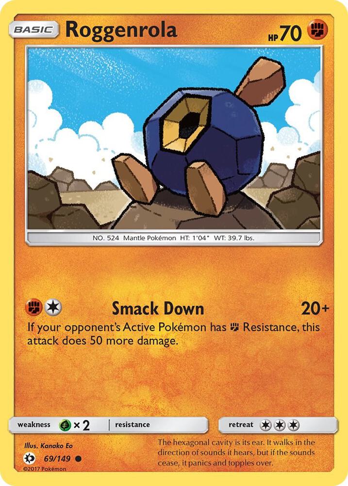 Roggenrola 69/149 (SM Base Set)  | Good Games Adelaide SA