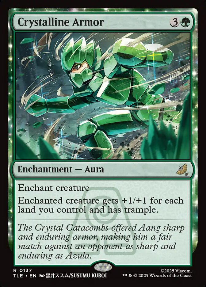 Crystalline Armor 137 (Avatar: The Last Airbender: Eternal-Legal)  - Foil | Good Games Adelaide SA