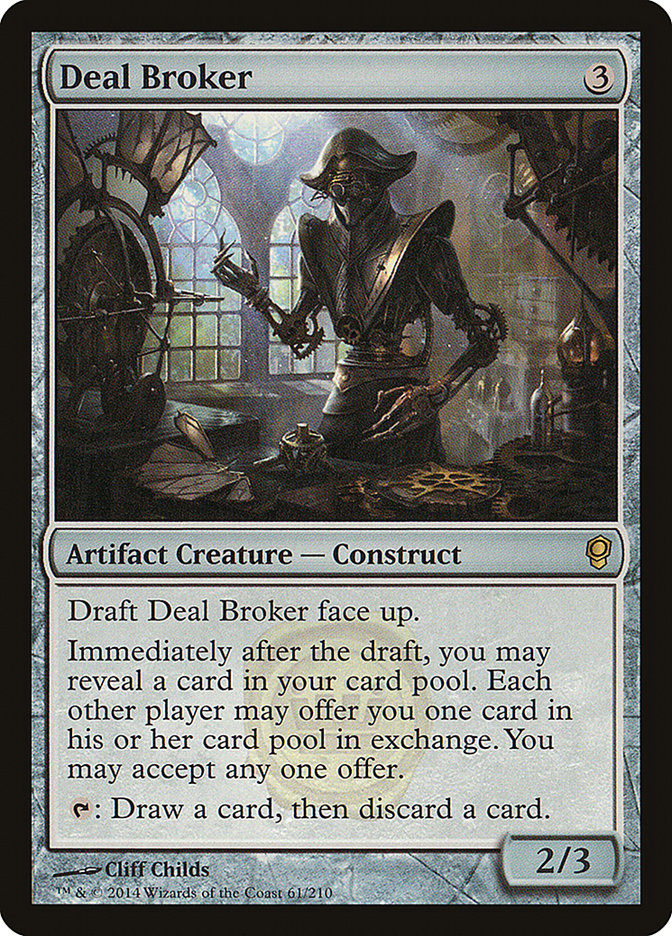 Deal Broker 61/210 (Conspiracy)  - Foil | Good Games Adelaide SA