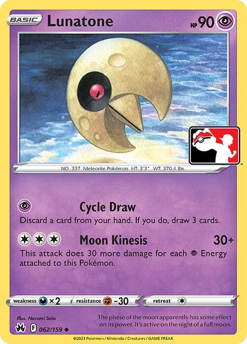 Lunatone Series 3 062/159 (Prize Pack Series Cards)  | Good Games Adelaide SA