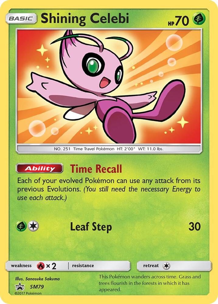 Shining Celebi SM79 (SM Promos)  - Holofoil | Good Games Adelaide SA