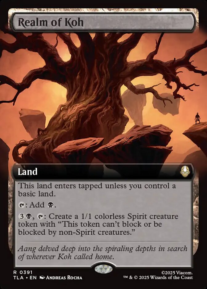 Realm of Koh  391/286 (Avatar: The Last Airbender)  - Extended Art | Good Games Adelaide SA