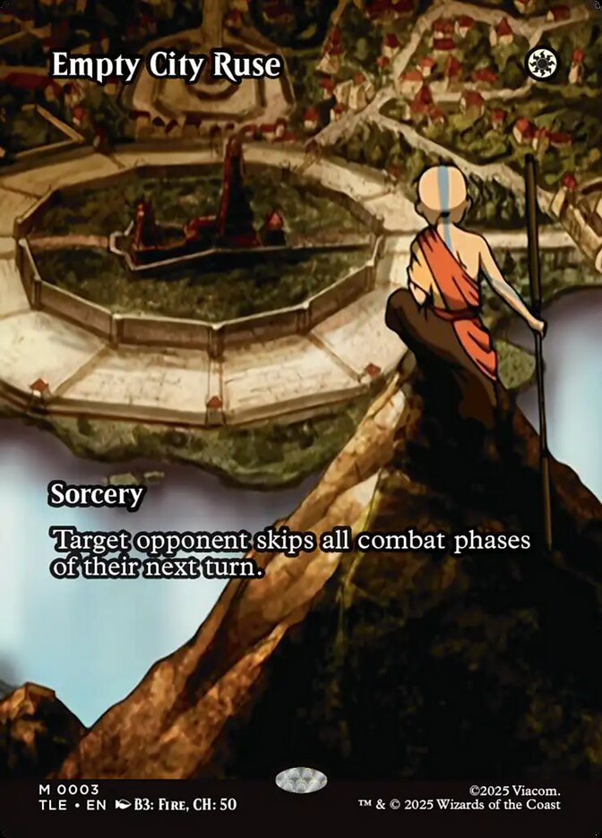 Empty City Ruse 3 (Avatar: The Last Airbender: Eternal-Legal)  - Foil | Good Games Adelaide SA