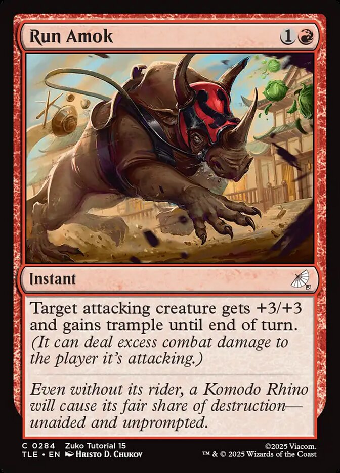 Run Amok 284 (Avatar: The Last Airbender: Eternal-Legal)  | Good Games Adelaide SA