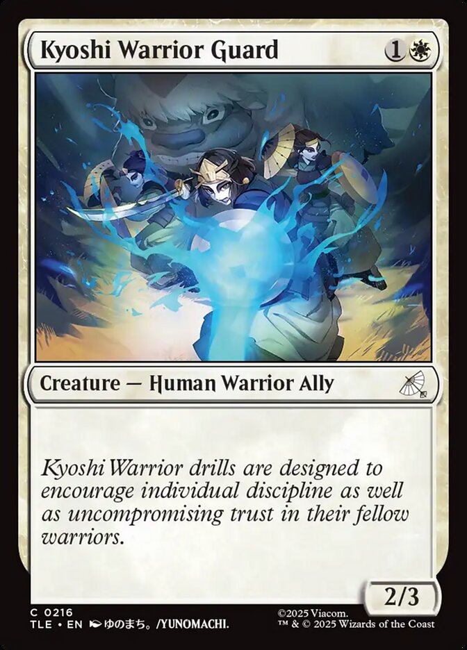 Kyoshi Warrior Guard 216 (Avatar: The Last Airbender: Eternal-Legal)  | Good Games Adelaide SA