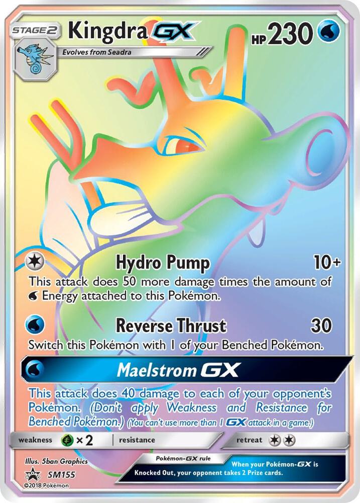 Kingdra GX SM155 (SM Promos)  - Holofoil | Good Games Adelaide SA