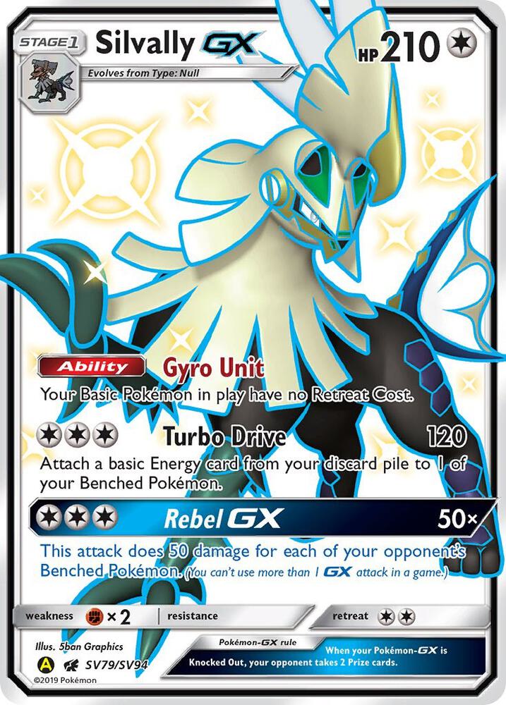 Silvally GX SV79/SV94 (Hidden Fates: Shiny Vault)  - Holofoil | Good Games Adelaide SA