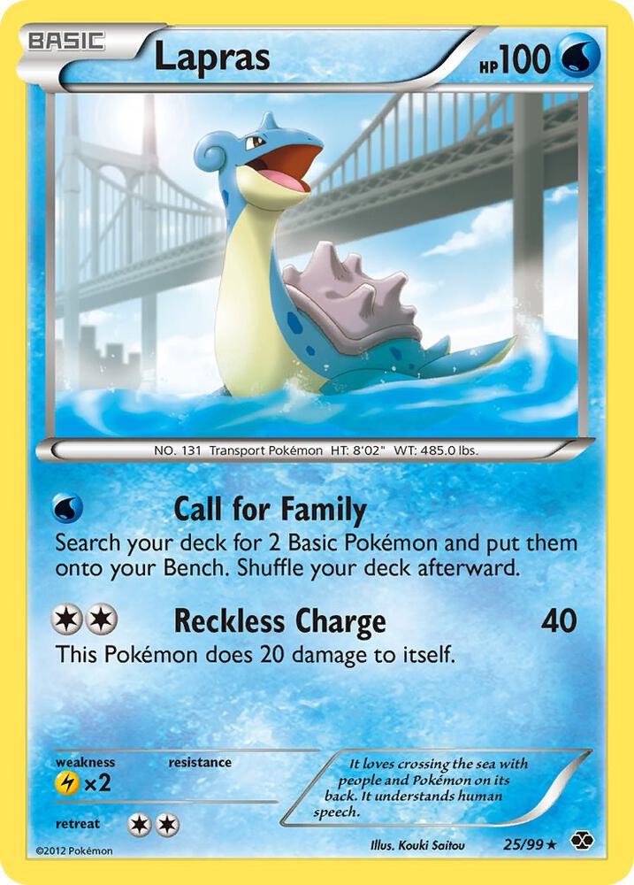 Lapras 25/99 (Next Destinies)  | Good Games Adelaide SA