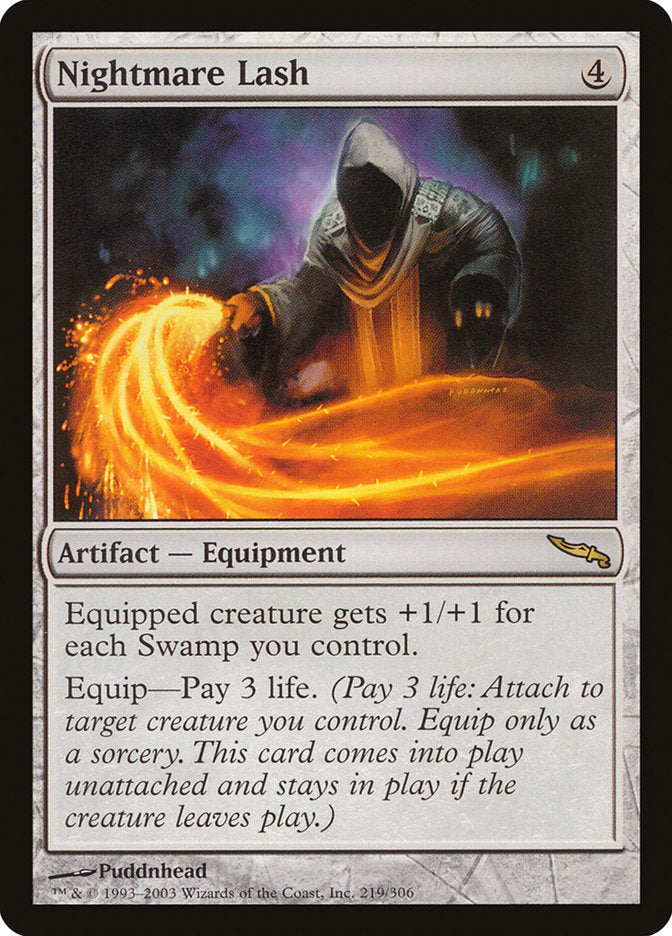 Nightmare Lash 219 (Mirrodin)  - Foil | Good Games Adelaide SA