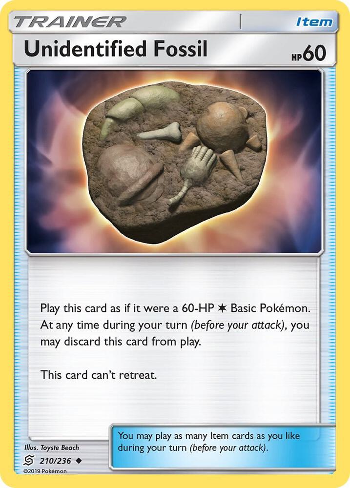 Unidentified Fossil 210/236 (SM - Unified Minds)  | Good Games Adelaide SA