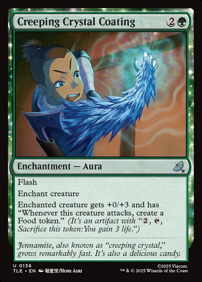 Creeping Crystal Coating 136 (Avatar: The Last Airbender: Eternal-Legal)  | Good Games Adelaide SA