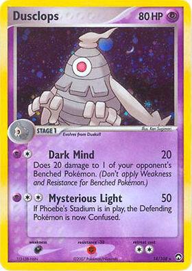 Dusclops 14 108 EX Power Keepers 014/108 (Deck Exclusives)  - Holofoil | Good Games Adelaide SA