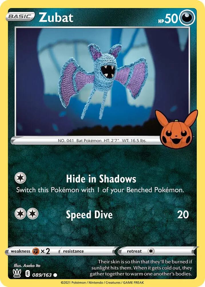 Zubat 089/163 (Trick or Trade BOOster Bundle)  | Good Games Adelaide SA