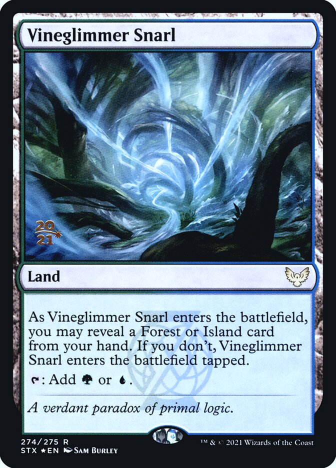 Vineglimmer Snarl 274 (Prerelease Cards)  - Foil | Good Games Adelaide SA