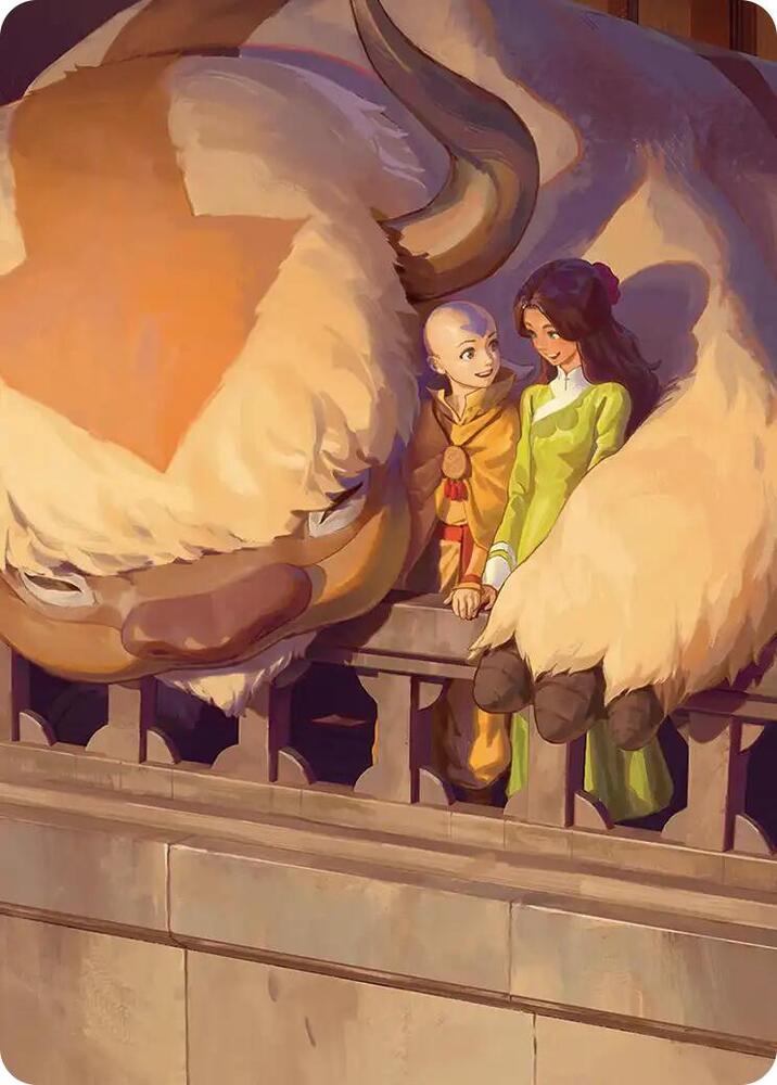 Aang and Katara Art Card  ()  | Good Games Adelaide SA