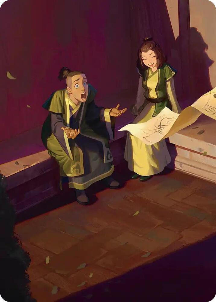 Sokka and Suki Art Card  ()  | Good Games Adelaide SA