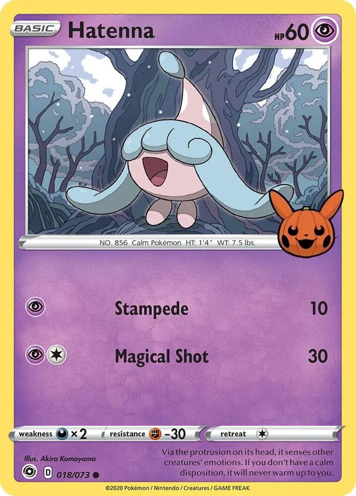 Hatenna 018/073 (Trick or Trade BOOster Bundle)  | Good Games Adelaide SA