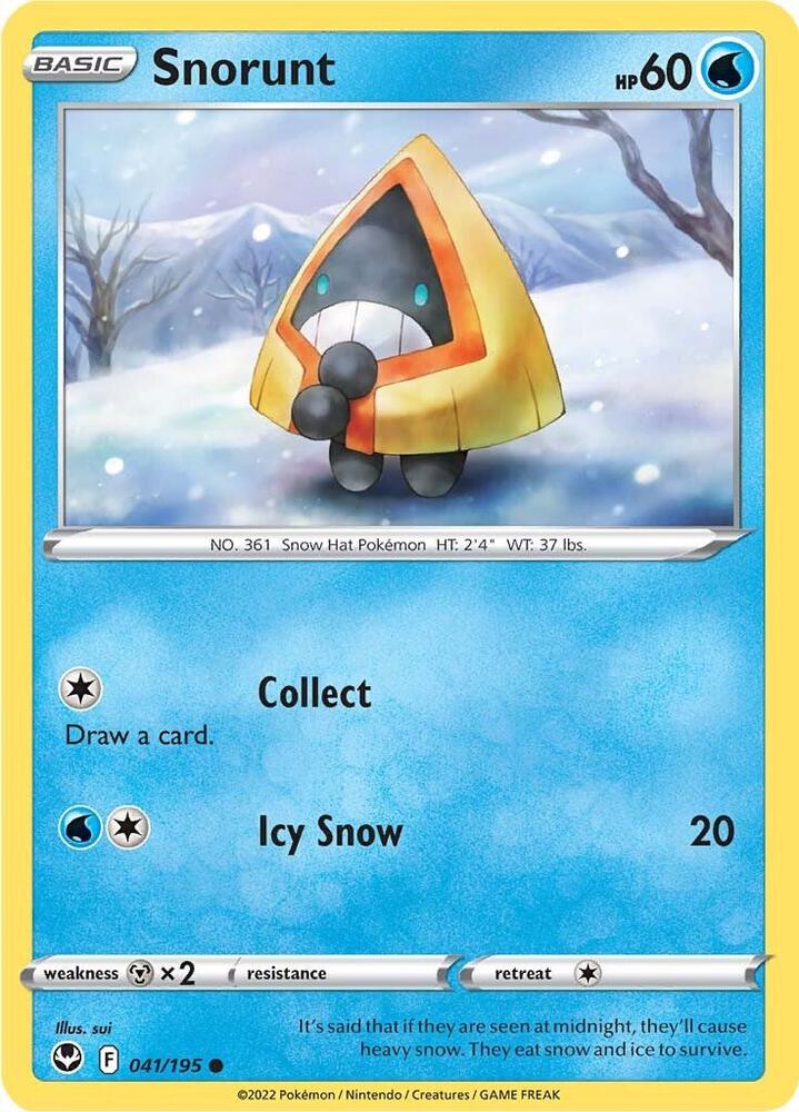 Snorunt 041/195 (SWSH12: Silver Tempest)  | Good Games Adelaide SA