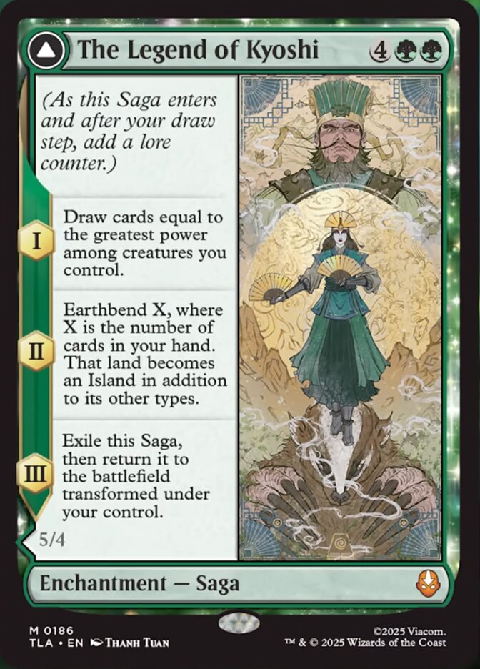 The Legend of Kyoshi // Avatar Kyoshi 186 (Avatar: The Last Airbender)  - Foil | Good Games Adelaide SA