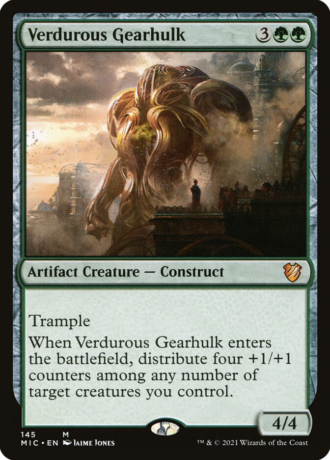 Verdurous Gearhulk 145 (Commander: Innistrad: Midnight Hunt)  | Good Games Adelaide SA