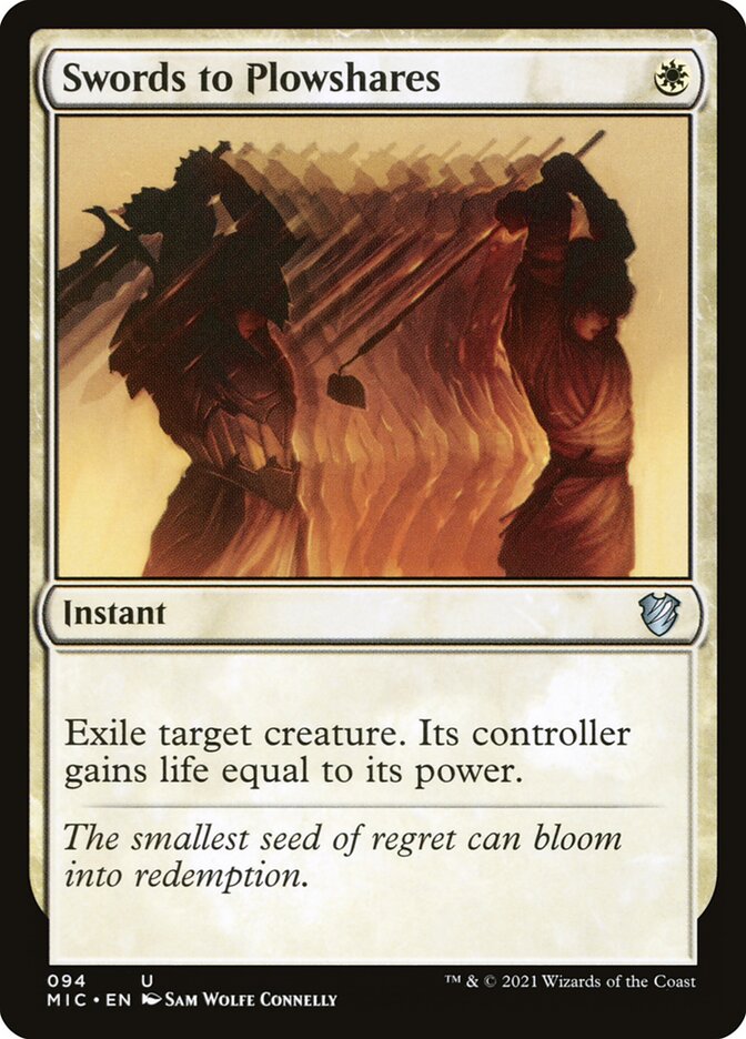 Swords to Plowshares 94 (Commander: Innistrad: Midnight Hunt)  | Good Games Adelaide SA