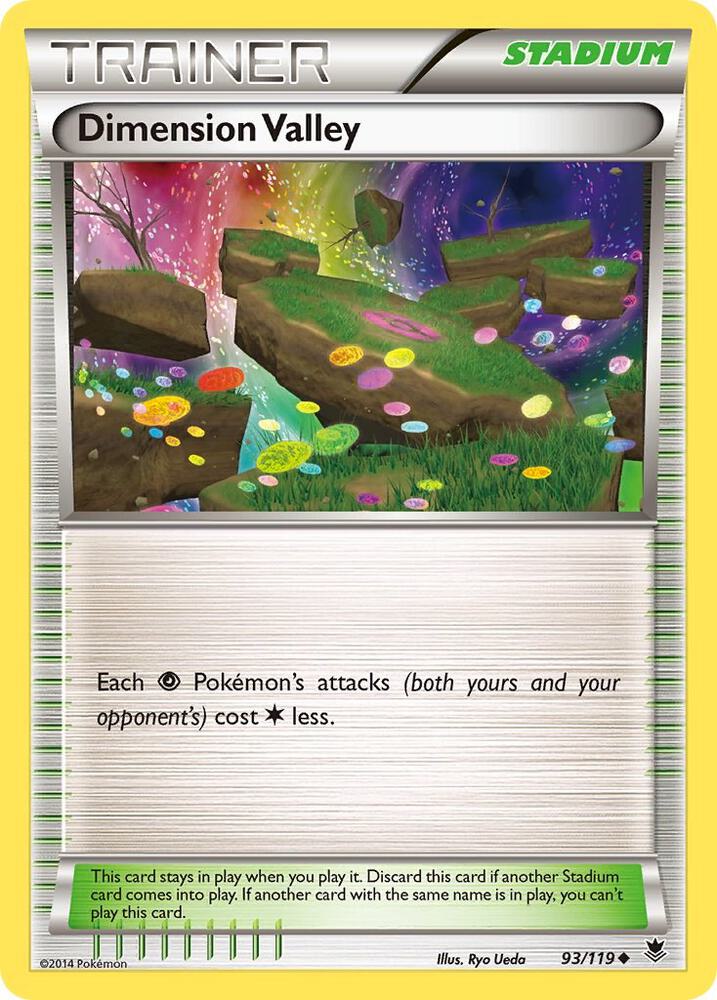Dimension Valley 93/119 (XY - Phantom Forces)  | Good Games Adelaide SA