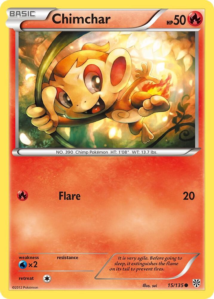 Chimchar 15/135 (Plasma Storm)  | Good Games Adelaide SA