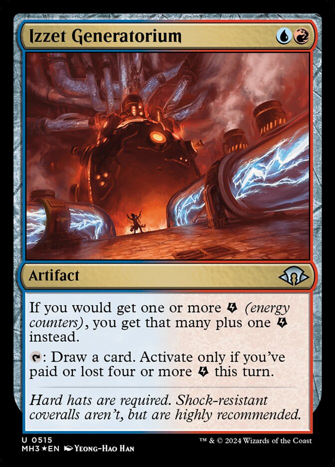 Izzet Generatorium 515/319 (Modern Horizons 3)  - Ripple Foil | Good Games Adelaide SA