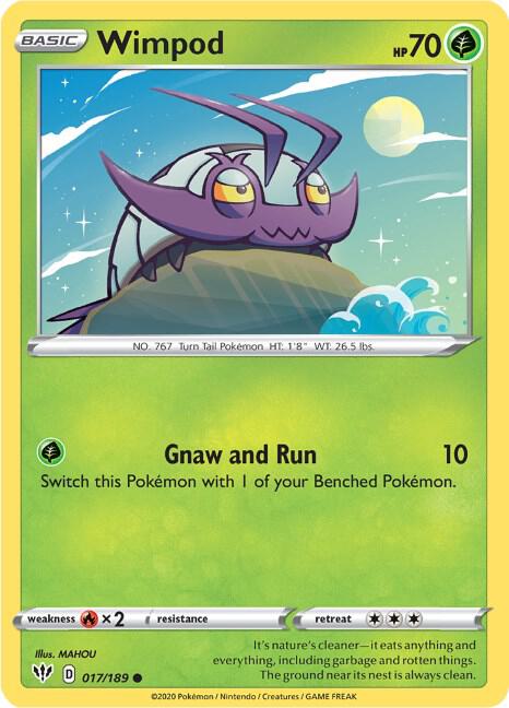 Wimpod 017/189 (SWSH03: Darkness Ablaze)  | Good Games Adelaide SA