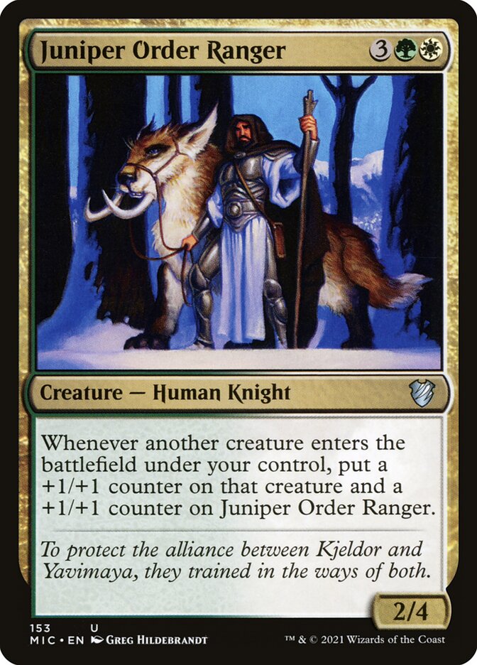 Juniper Order Ranger 153 (Commander: Innistrad: Midnight Hunt)  | Good Games Adelaide SA
