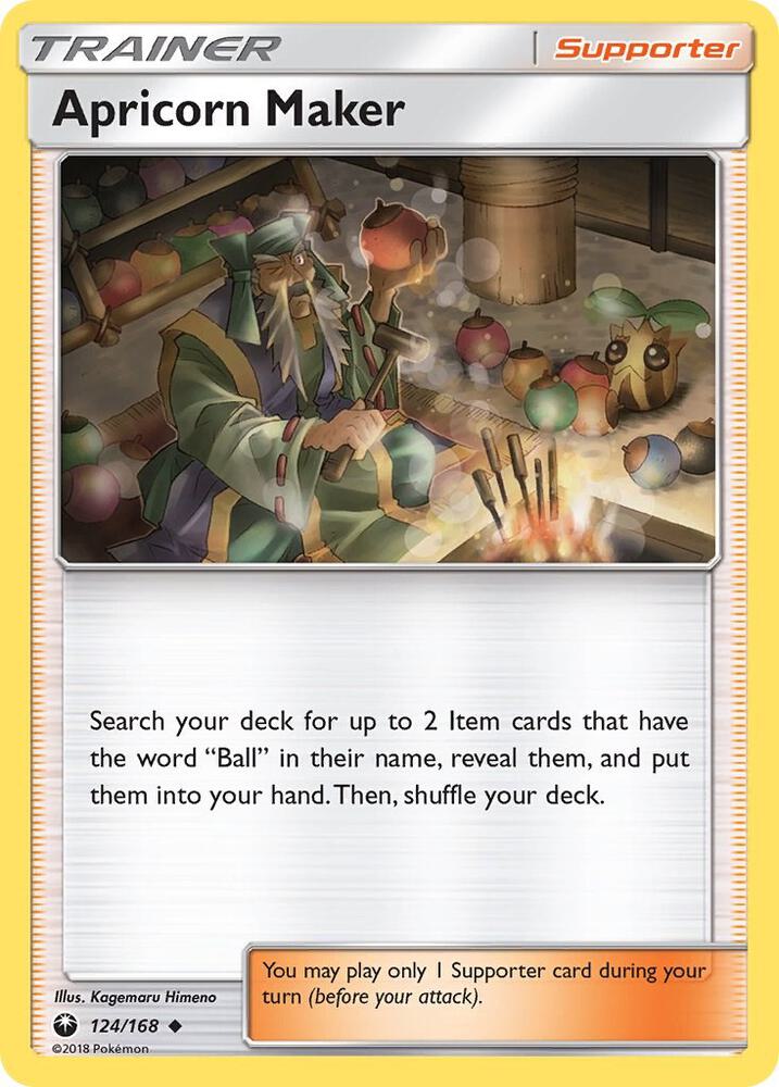 Apricorn Maker 124/168 (SM - Celestial Storm)  | Good Games Adelaide SA