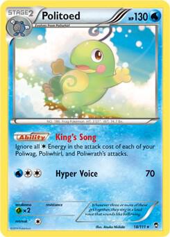 Politoed 018/111 (Miscellaneous Cards & Products)  - Cosmo Holofoil | Good Games Adelaide SA
